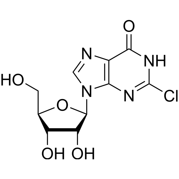 2-Chloroinosine ((2R,3R,4S,5R)-2-(2-chloro-6-hydroxy-9H-purin-9-yl)-5-(hydroxymethyl)tetrahydrofuran